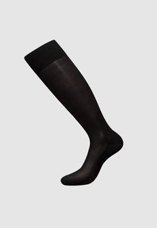 Mercerized cotton knee socks via ZD ZERO DEFECTS